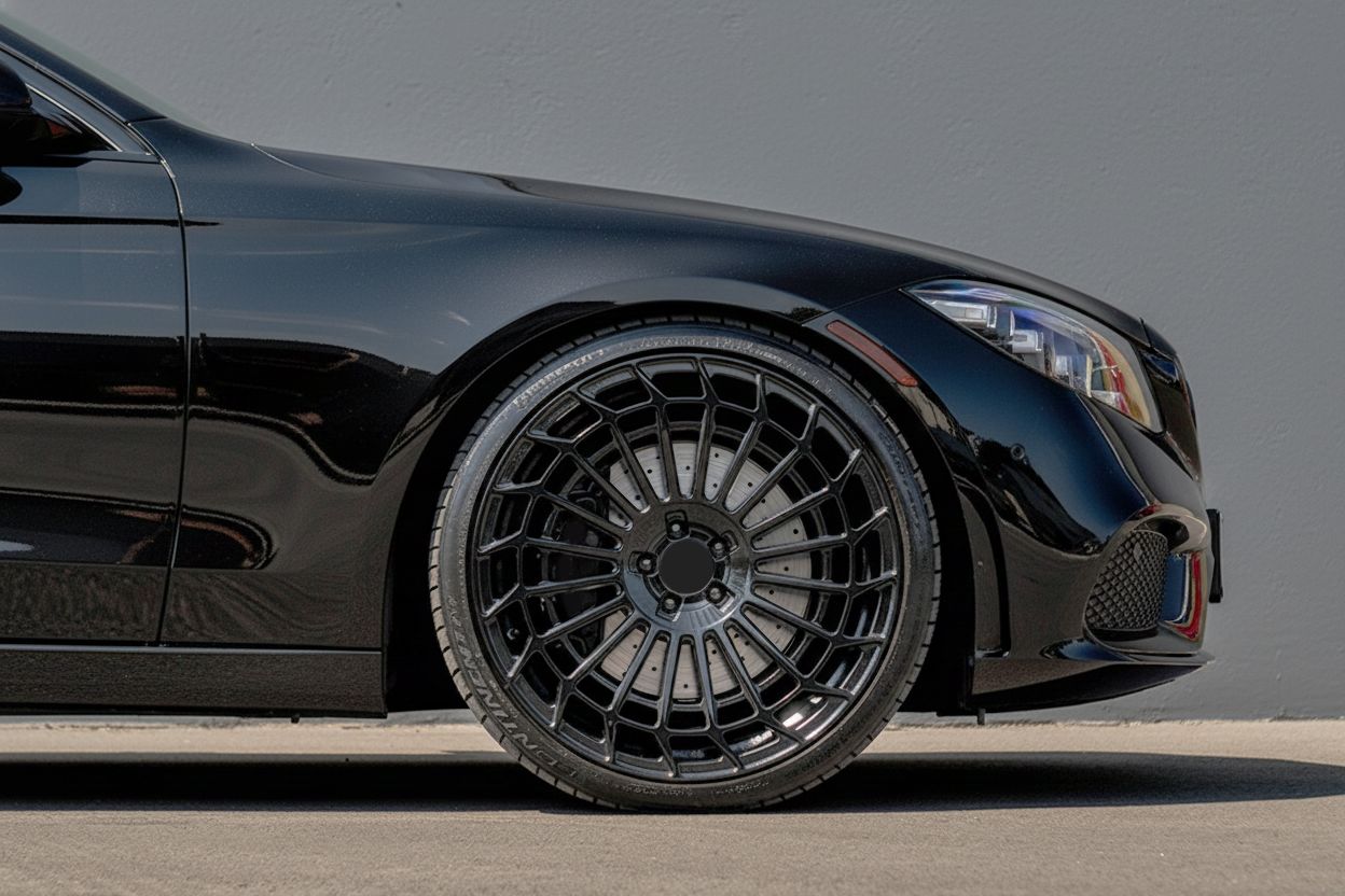 MB22 21x10 5x112 +43 66.6 Gloss Black