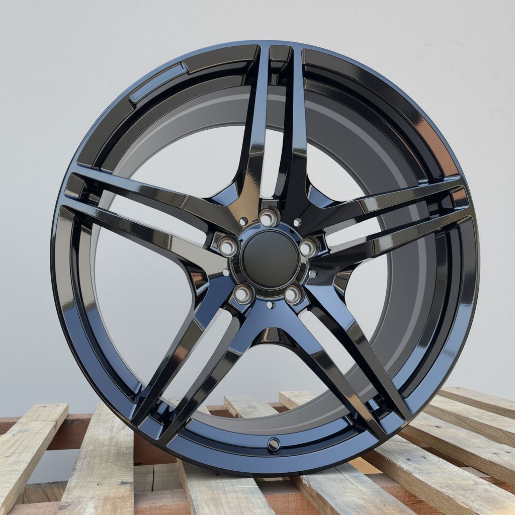 MB3 19x8.5 5x112 +35 66.6 Gloss Black