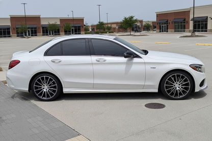 MB4 20x9.5 5x112 +40 66.6 Black Machined Face