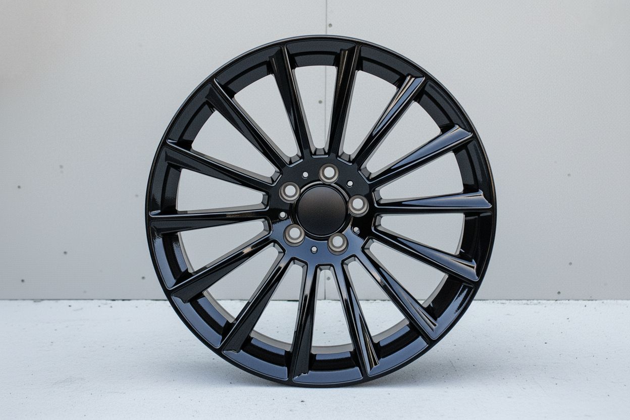 MB4 20x9.5 5x112 +40 66.6 Gloss Black