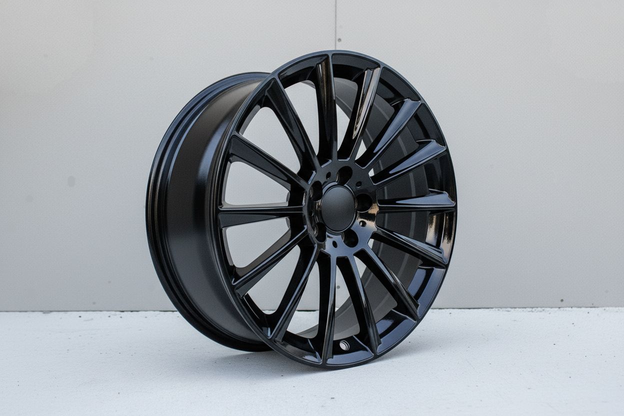 MB4 18x8 5x112 +42 66.6 Gloss Black