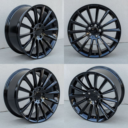 MB4 20x8.5 5x112 +35 66.6 Gloss Black