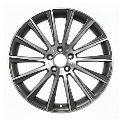 MB4 18x8 5x112 +42 66.6 Gunmetal Machined Face