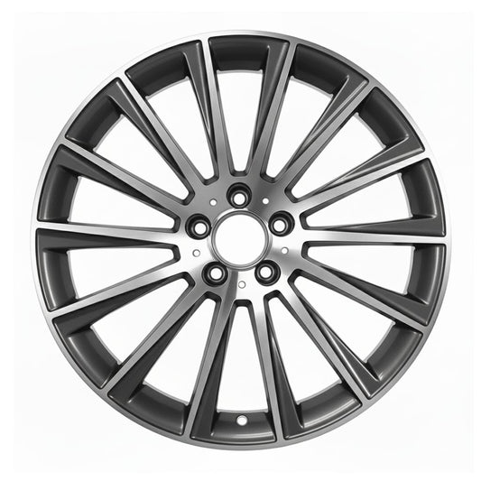 MB4 20x8.5 5x112 +42 66.6 Gunmetal Machined Face