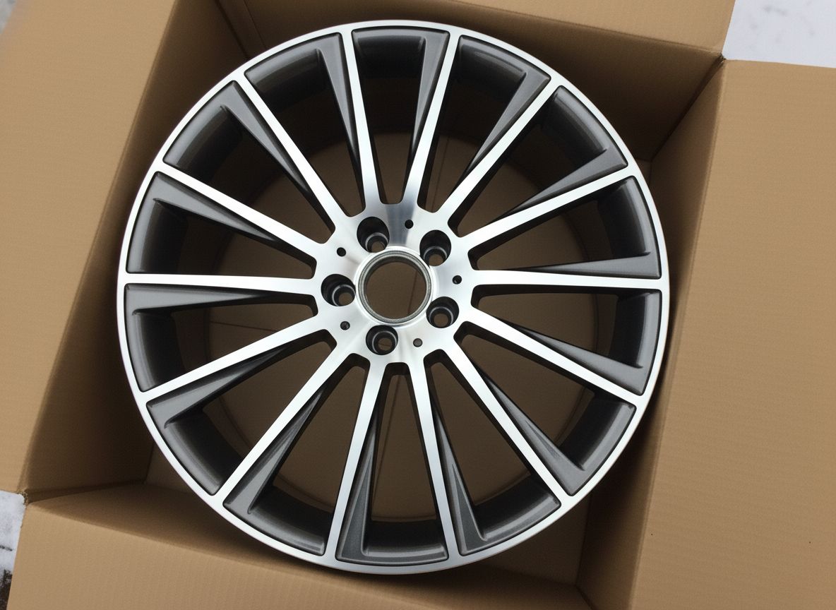 MB4 18x8 5x112 +42 66.6 Gunmetal Machined Face