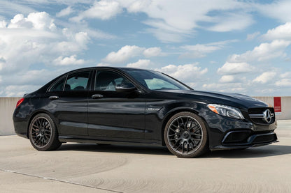 MB8-V2 19x9.5 5x112 +40 66.6 Matte Black Machined Tip