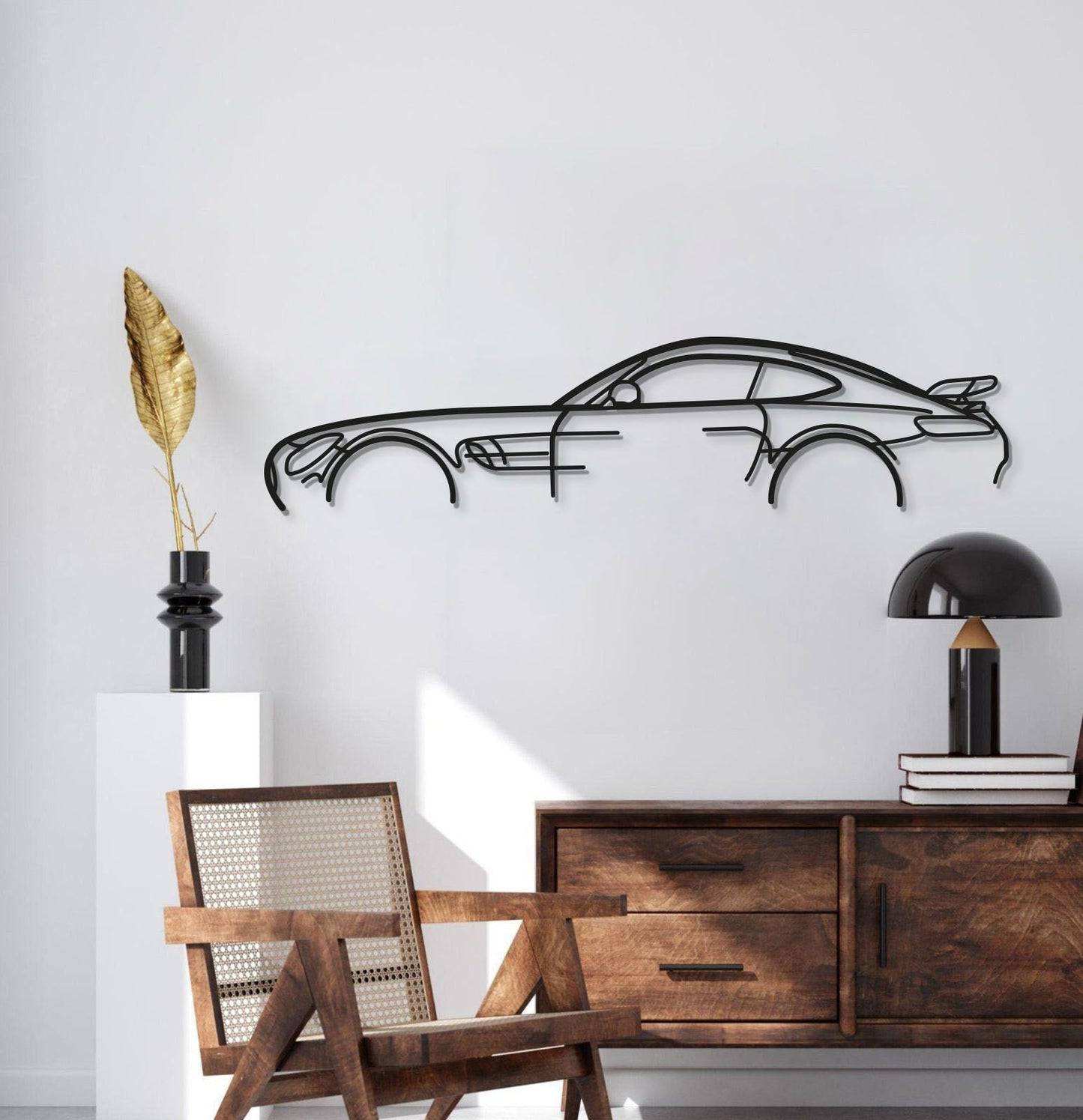 AMG GT R Classic Metal Car Wall Art - MT0887