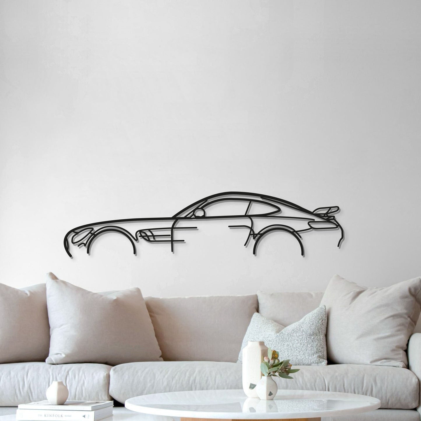 AMG GT R Classic Metal Car Wall Art - MT0887