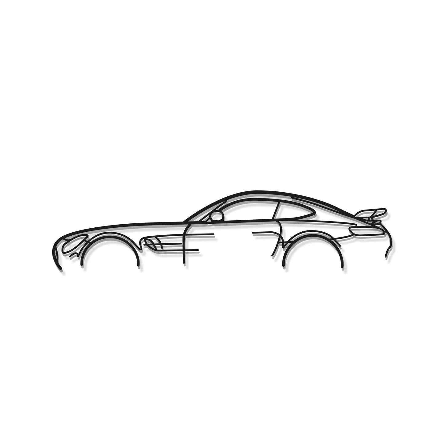 AMG GT R Classic Metal Car Wall Art - MT0887