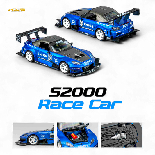 (Pre-Order) MicroTurbo S2000 ENEOS #00 TOP FUEL - Candy Blue 1:64