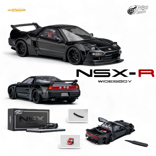 (Pre-Order) Microturbo NSX-R WideBody - Gloss Black 1:64