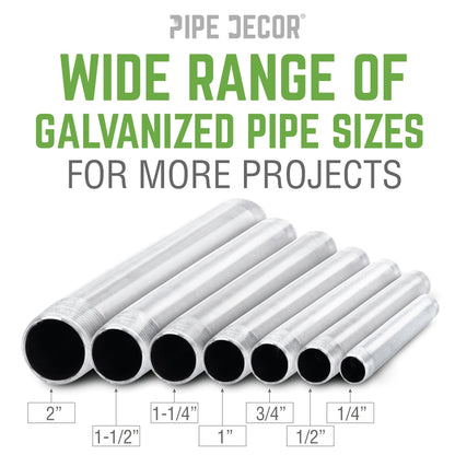 3/4 in. x 14 in. Galvanized Steel Pipe