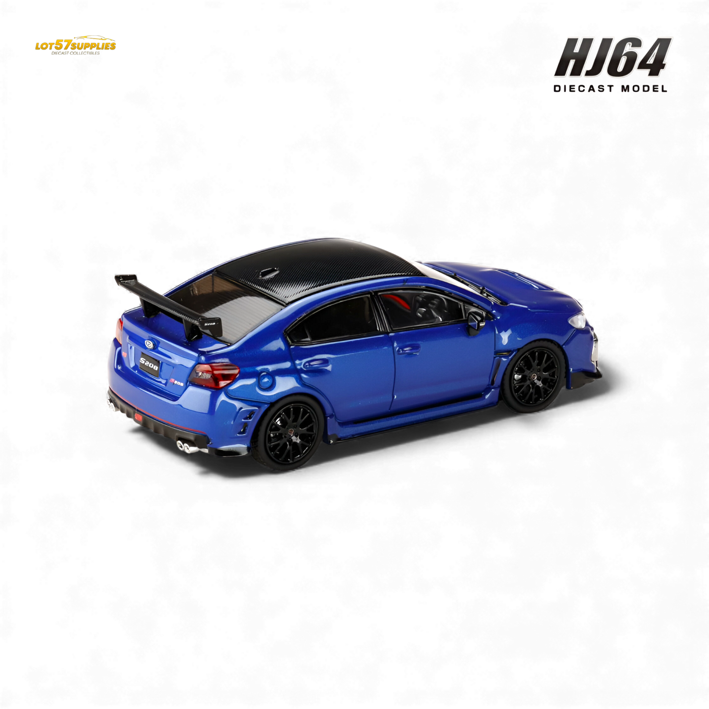 (Pre-Order) Hobby Japan Subaru S208 NBR Challenge Package - WR Blue Pearl 1:64
