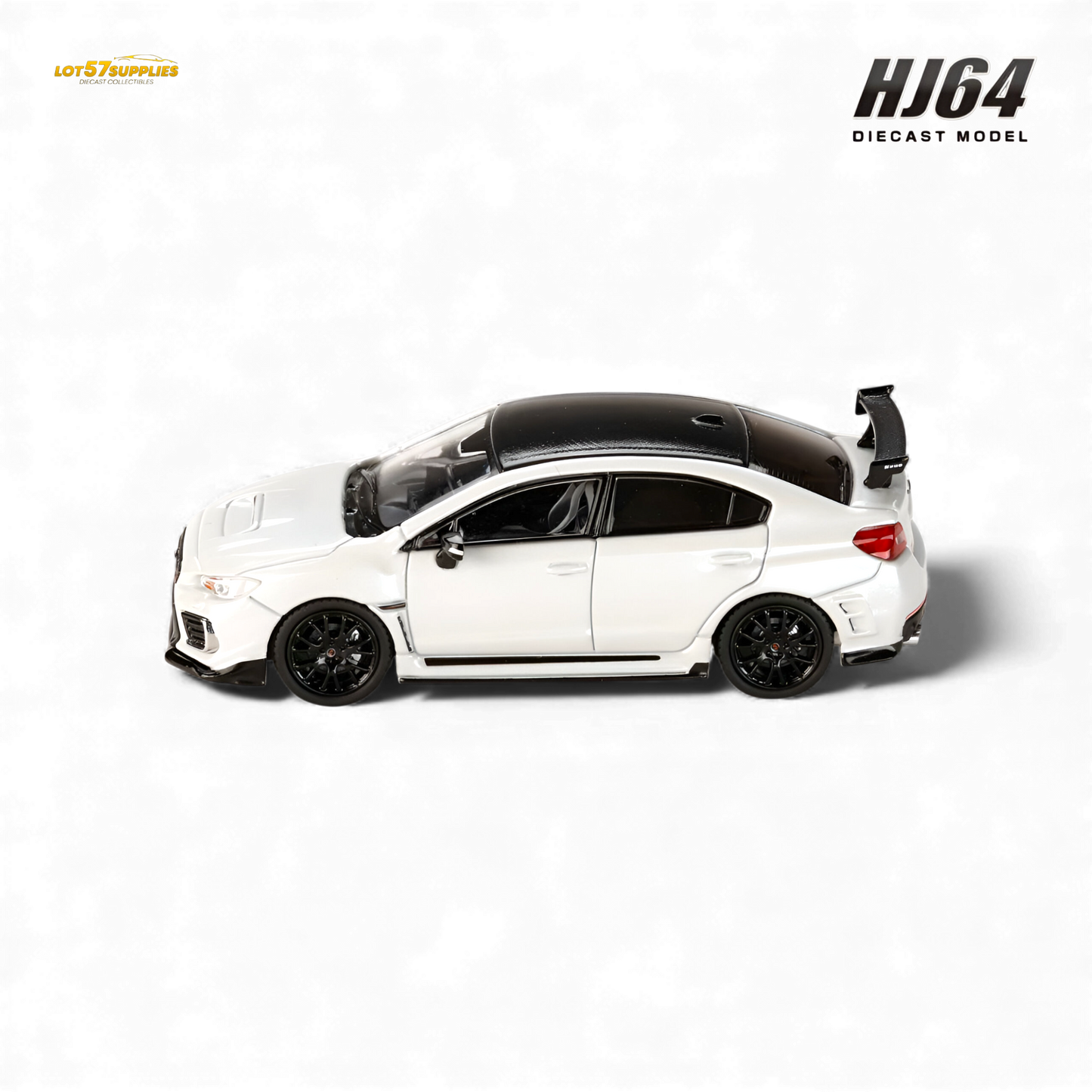 (Pre-Order) Hobby Japan Subaru S208 NBR Challenge Package - Crystal White Pearl 1:64