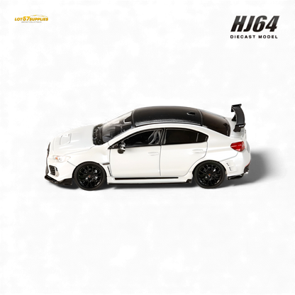 (Pre-Order) Hobby Japan Subaru S208 NBR Challenge Package - Crystal White Pearl 1:64