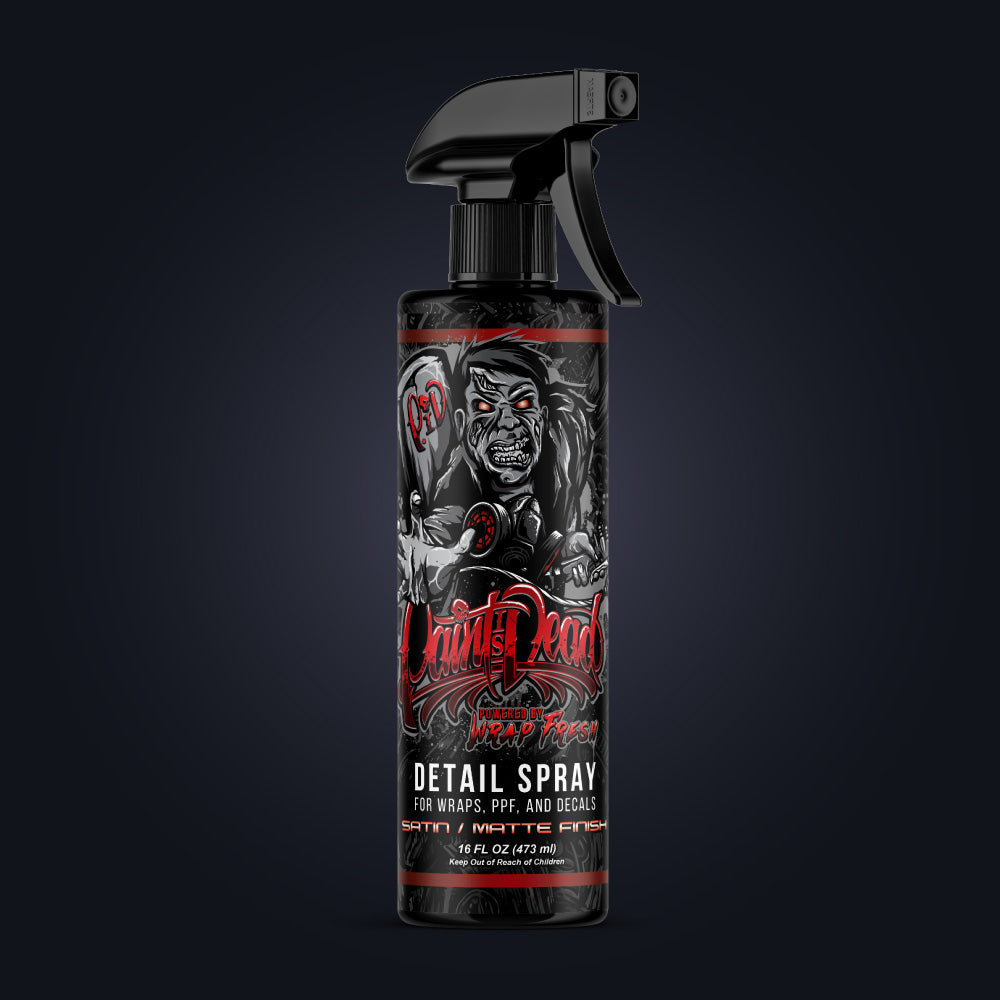 Paint Is Dead Official Detail Spray by Wrap Fresh - Satin / Matte - UV Protection and Cleaner and Maintenance Spray