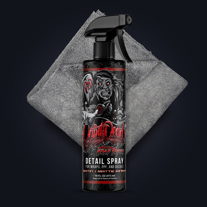 Paint Is Dead Official Detail Spray by Wrap Fresh - Satin / Matte - UV Protection and Cleaner and Maintenance Spray