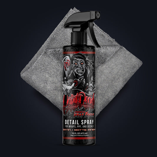 Paint Is Dead Official Detail Spray by Wrap Fresh - Satin / Matte - UV Protection and Cleaner and Maintenance Spray