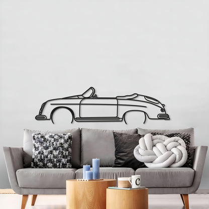 356 Speedster California Metal Car Wall Art - MT0833