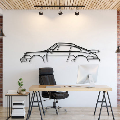 911 964 C2 Metal Car Wall Art - MT0844