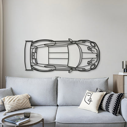 911 GT2 RS Model 991 TOP Metal Car Wall Art - MT0849
