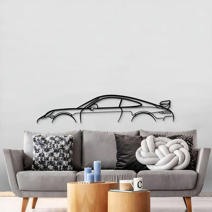 911 GT3 Model 991 Metal Car Wall Art - MT0853