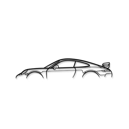 911 GT3 Model 991 Metal Car Wall Art - MT0853