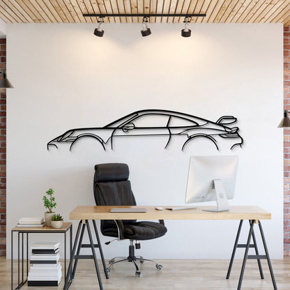 911 GT3 Model 992 Metal Car Wall Art - MT0854