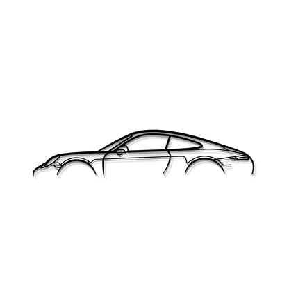 911 Model 991 Metal Car Wall Art - MT0864