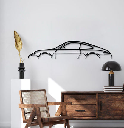 911 Model 996 Metal Car Wall Art - MT0867