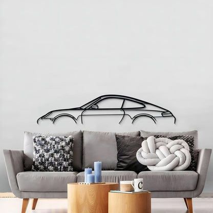 911 Model 996 Metal Car Wall Art - MT0867