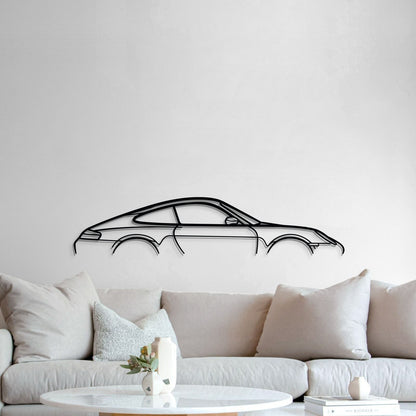 911 Model 996 Metal Car Wall Art - MT0867