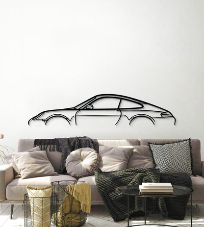 911 Model 996 Metal Car Wall Art - MT0867