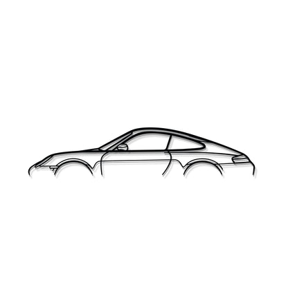 911 Model 996 Metal Car Wall Art - MT0867