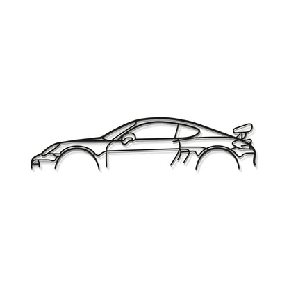 Cayman GT4 981 Metal Car Wall Art - MT0898