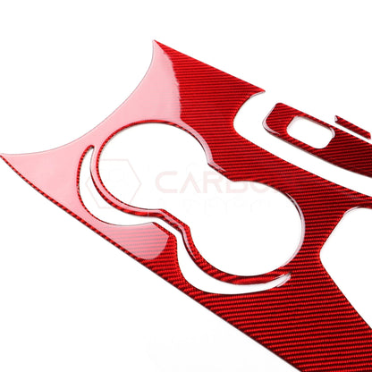 2024+ S650 Mustang Real Carbon Center Console Overlay