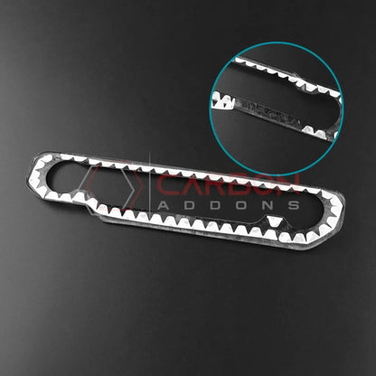 Real Carbon Fiber Radio & Dashboard Control Trim Cover for 2024+ Ford Mustang