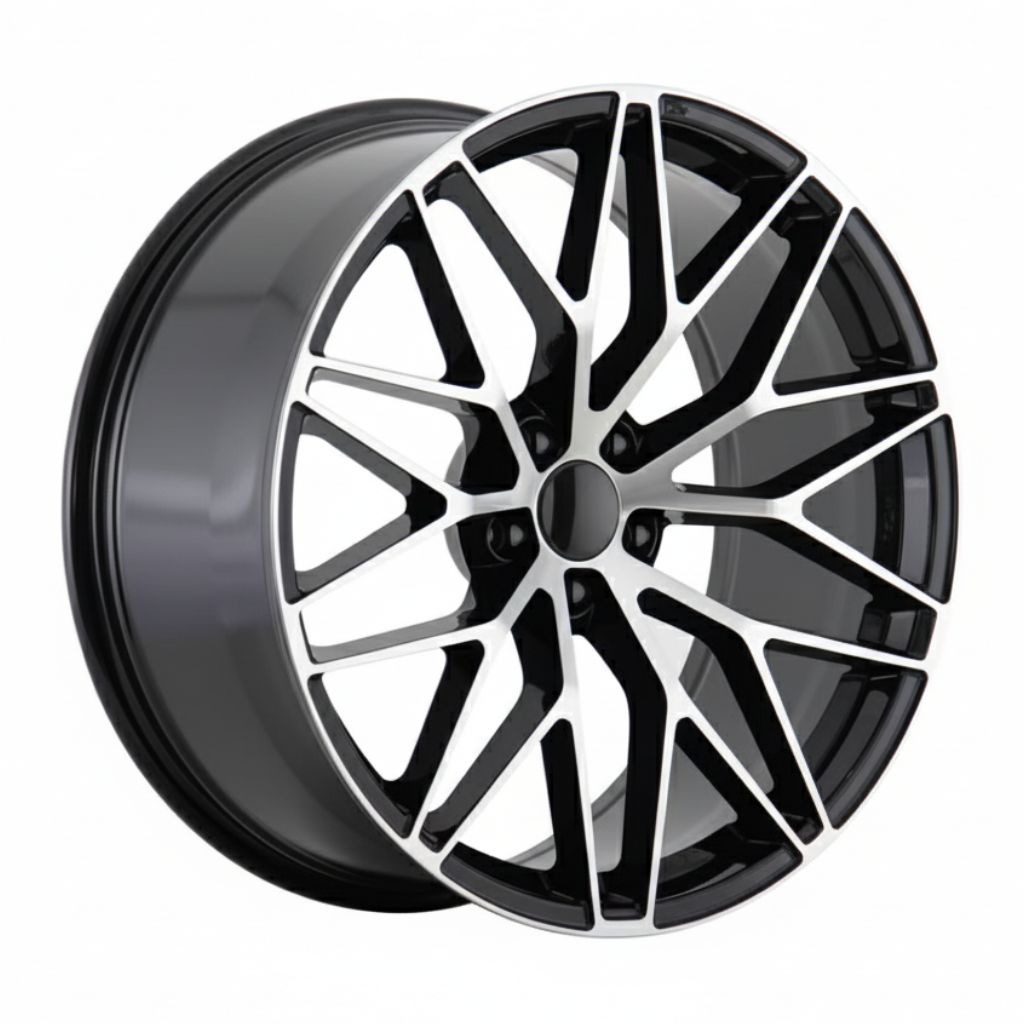 PS1 21x11 5x130 +58 71.6 Black Machined Face