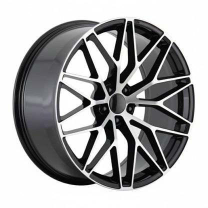 PS1 21x11 5x130 +58 71.6 Black Machined Face