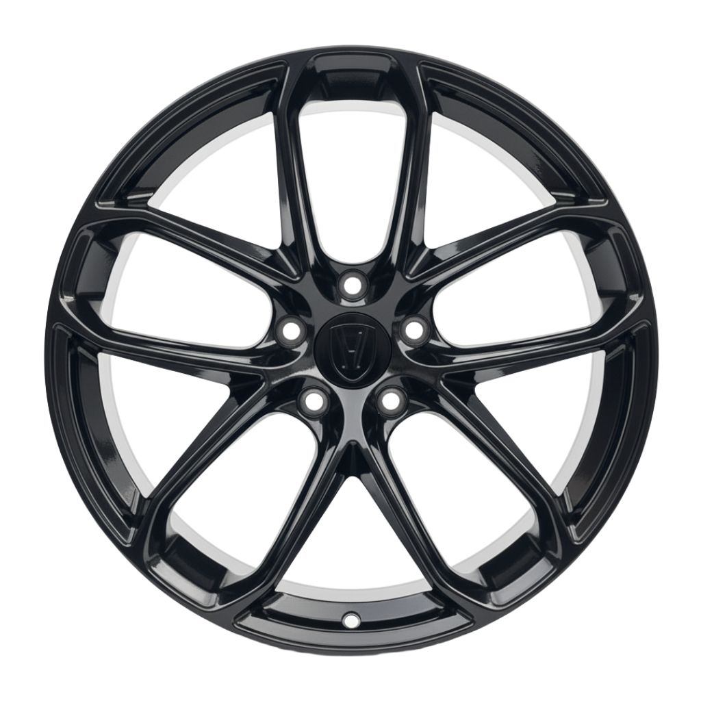 PS2 22x9.5 5x130 +45 71.6 Gloss Black