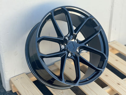 PS2 22x9.5 5x130 +45 71.6 Gloss Black