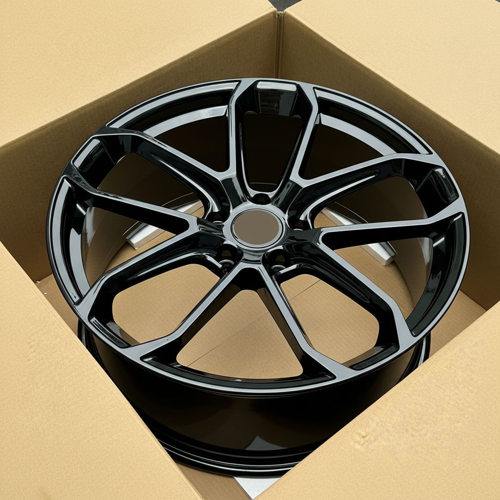 PS2 22x9.5 5x130 +45 71.6 Gloss Black