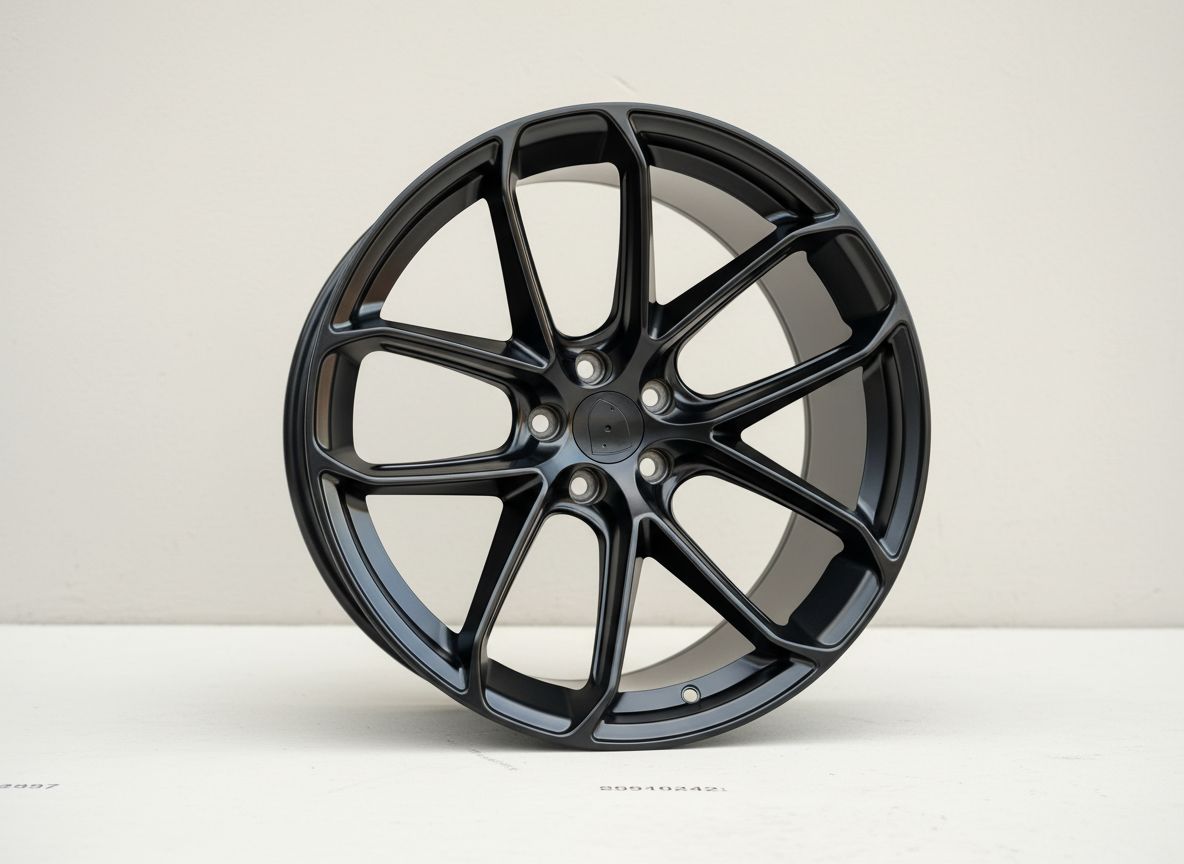 PS2 21x10 5x112 +19 66.6 Matte Black