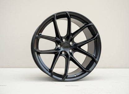 PS2 21x10 5x112 +19 66.6 Matte Black