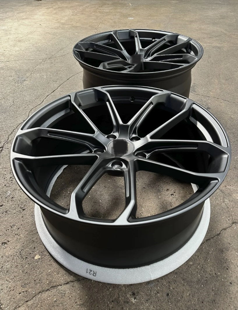 PS2 21x9.5 5x112 +26 66.6 Matte Black