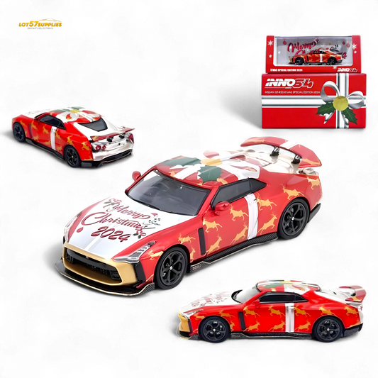 Inno64 NISSAN GT-R50 "X'MAS 2024" Special Edition 1:64