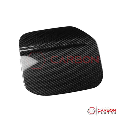 Real Carbon Fiber Gas Cap Cover For 2021–2026 Ford Bronco | Matte or Glossy Finish
