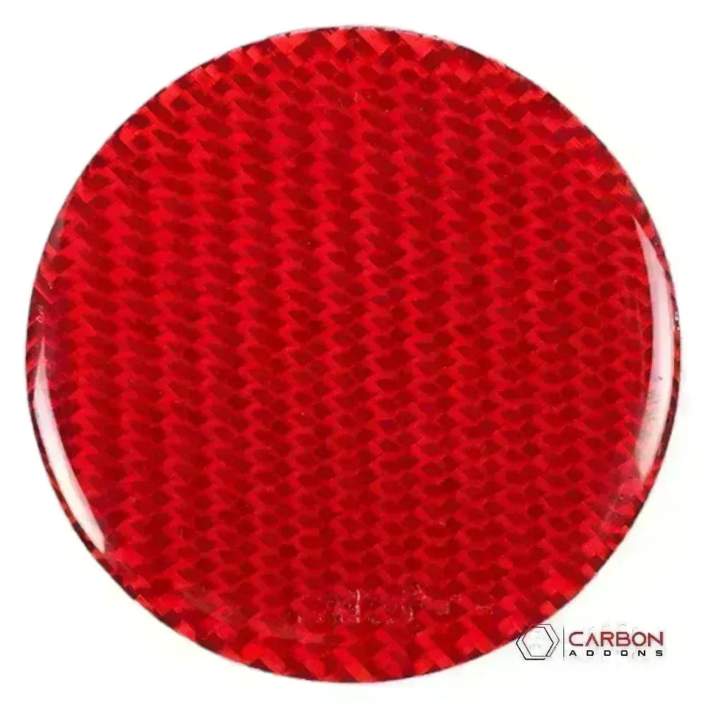 C8 Corvette Real Carbon Fiber Steering Wheel Button Trim Covers | Interior Upgrade (2020–2027)