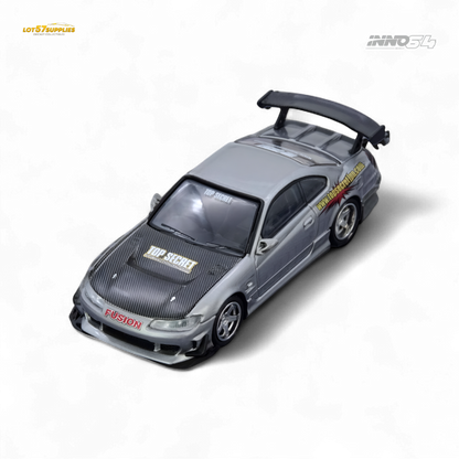 (Pre-Order) INNO64 TOP SECRET SILVIA - S15 Silver 1:64