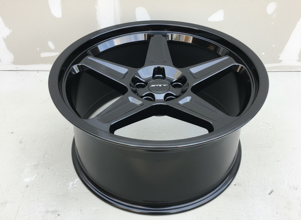 SR1 20x9.5 5x115 +15 71.5 Gloss Black